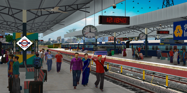 Indian Train Simulator: Game Tangkapan skrin 0