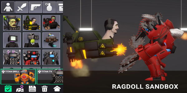 Last Play: ragdoll sandbox ภาพหน้าจอ 1