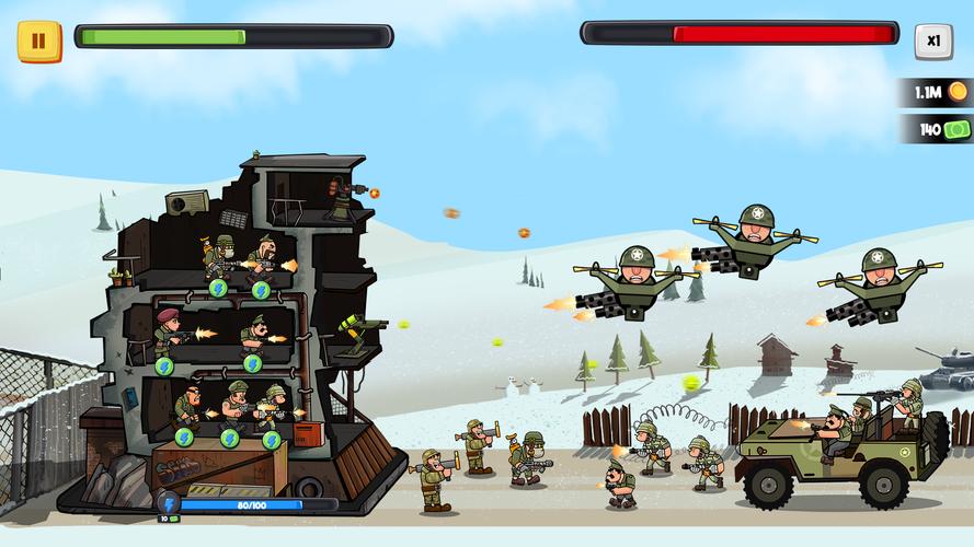 World War Army Defense: TD WW2應用截圖第3張