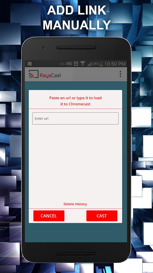 RaysCast For Chromecast Скриншот 0