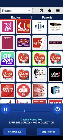 Radios Françaises Schermafbeelding 0