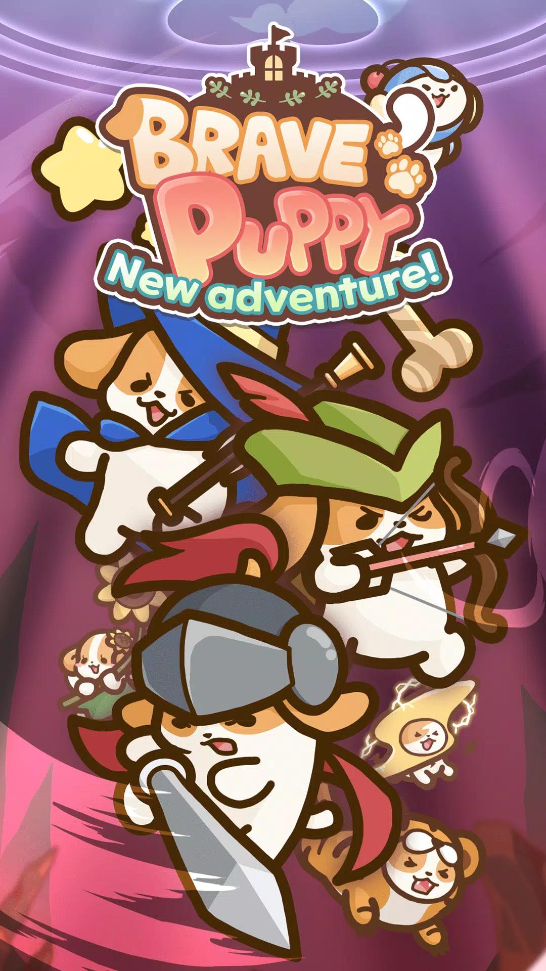 Bravepuppy Idle Adventure スクリーンショット 0