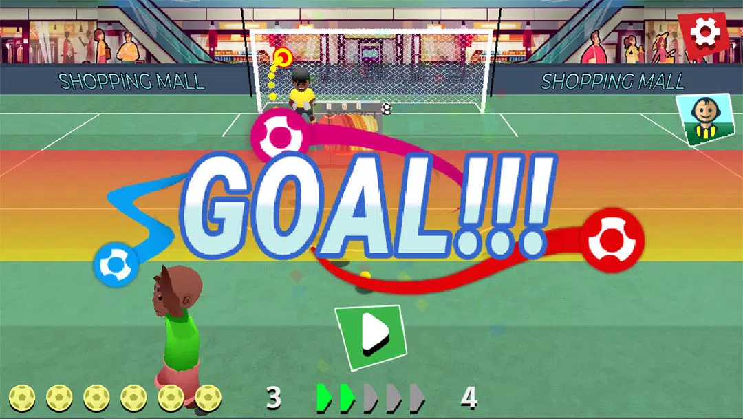 FreeKick Screamers - Football Tangkapan skrin 2