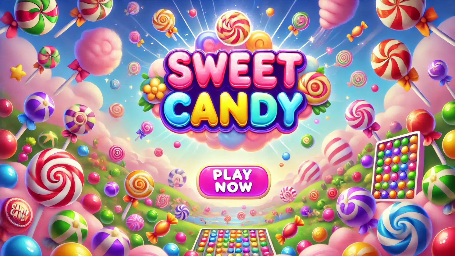 Sweet Candy - Match 3 Puzzle ภาพหน้าจอ 0