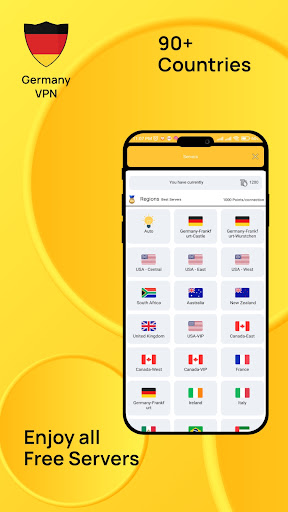 Germany VPN Get German IP Capture d'écran 1