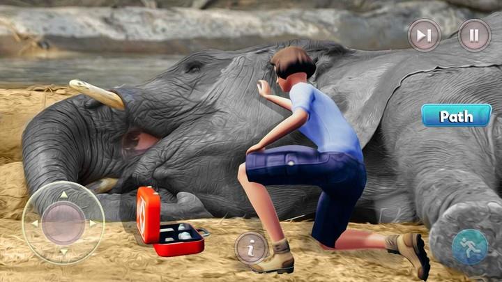 Wonder Animal Zoo Park Games Tangkapan skrin 2