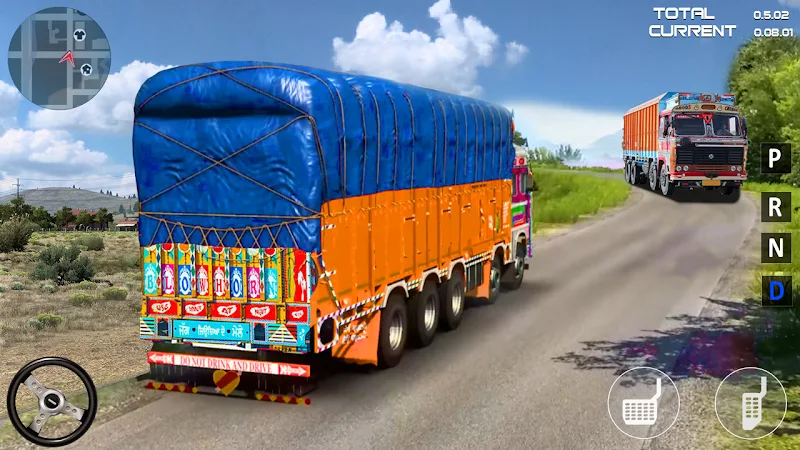 Indian Driver Cargo Truck Game スクリーンショット 2