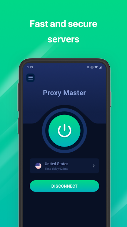 Proxy Master- Fast & Safe VPN Ekran Görüntüsü 1