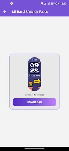 Xiaomi Mi Band 8 Watch Faces Capture d'écran 2