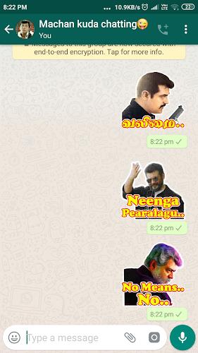 Tamil Stickers: WAStickerApps Скриншот 2