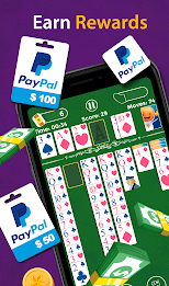 Solitaire - Make Money ภาพหน้าจอ 1