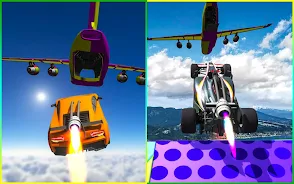 Rocket Car Racing Stunts Ekran Görüntüsü 3