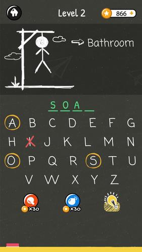 Hangman Words Capture d'écran 2