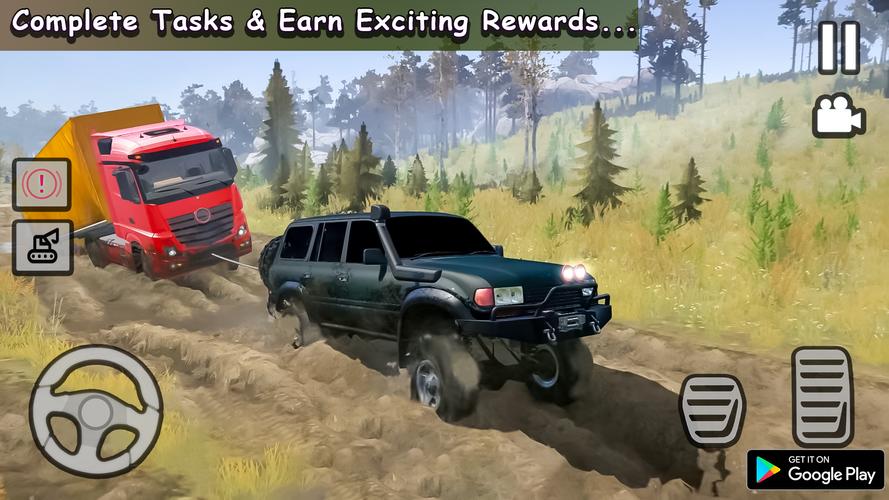 Prado Offroad Jeep Simulator 스크린샷 1