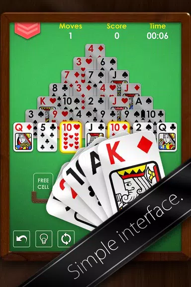 Schermata Pyramid Solitaire Premium Card 1