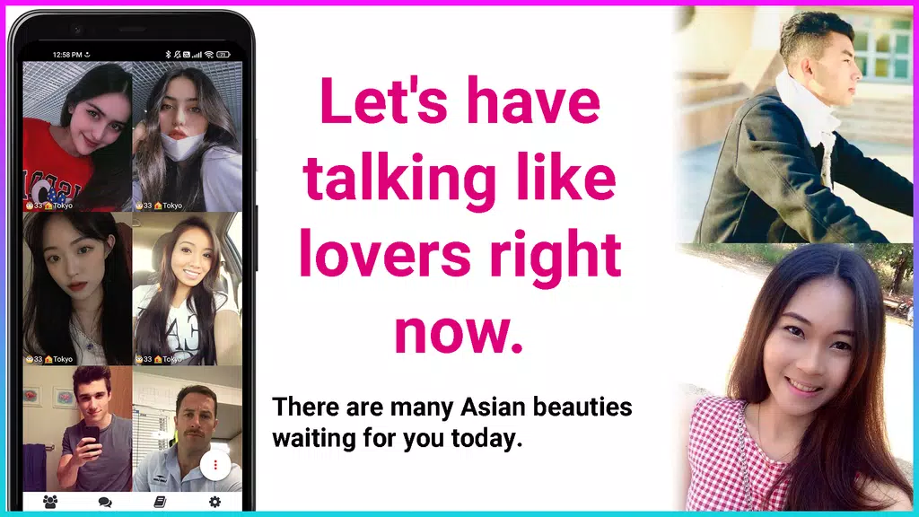 AsianMate - Live video chat স্ক্রিনশট 1