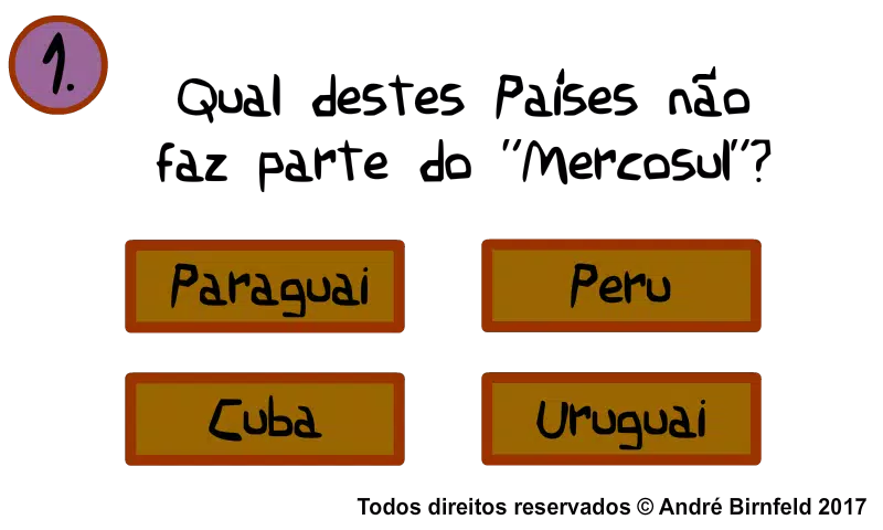 Schermata Genius Quiz Countries 1
