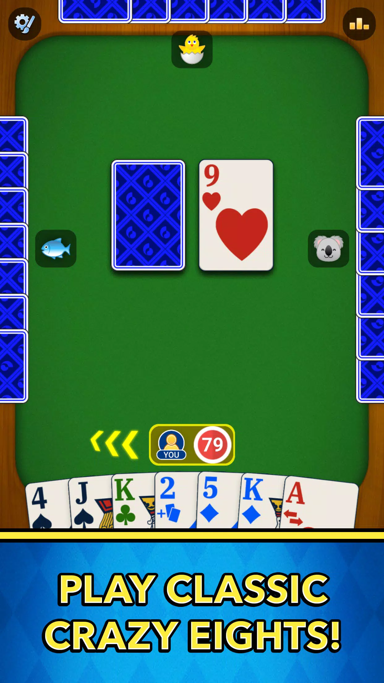 Crazy Eights Screenshot 0