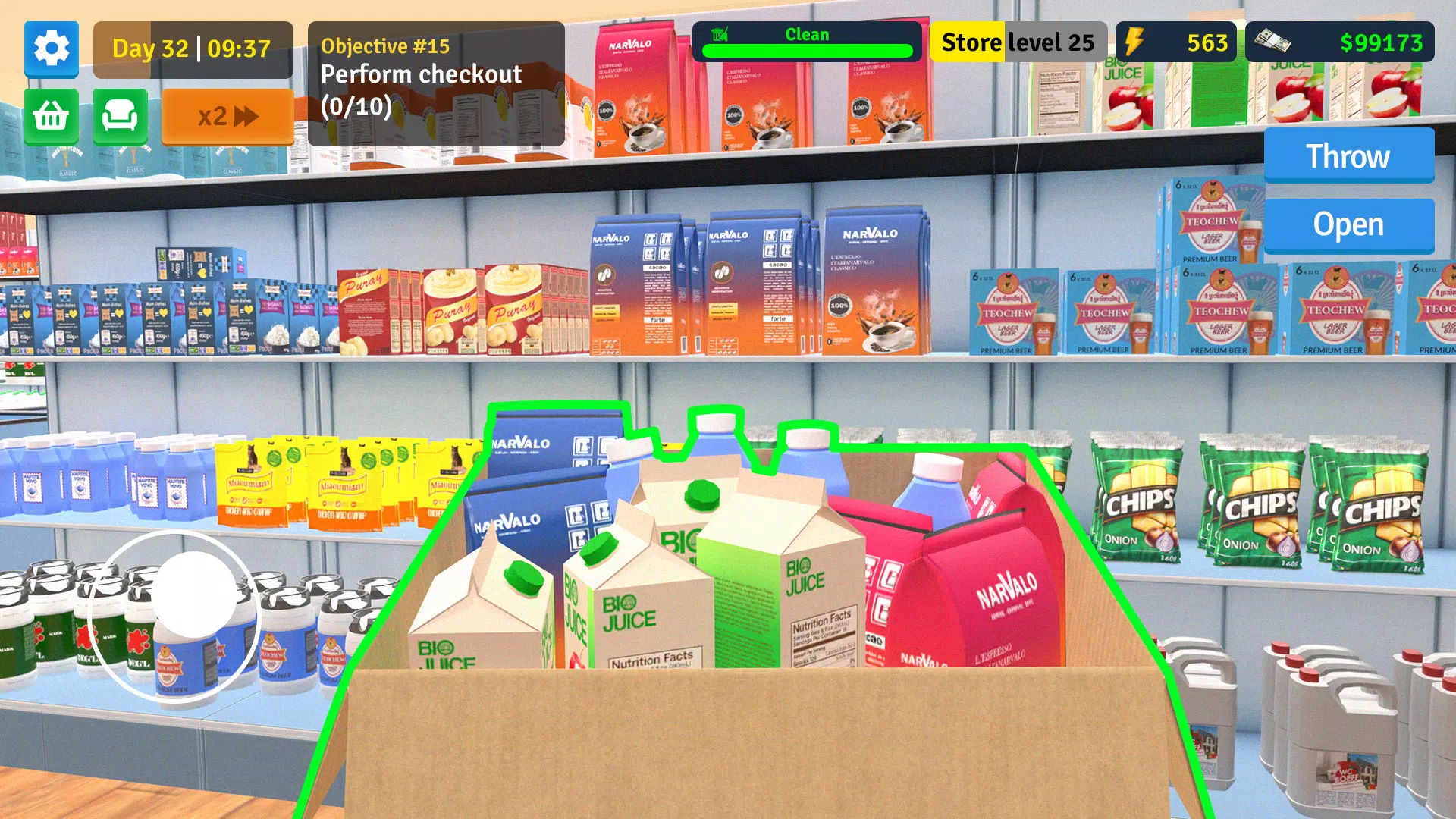 Supermarket Simulator Store ภาพหน้าจอ 0