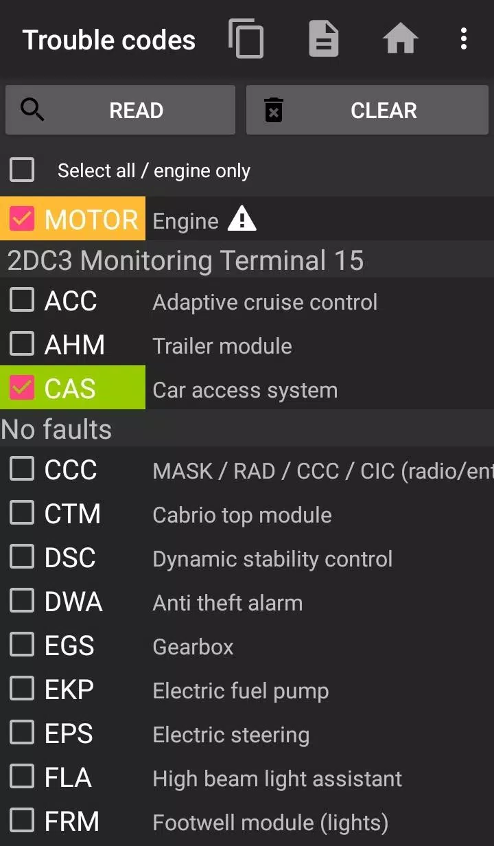 bimmer-tool Lite Ekran Görüntüsü 0