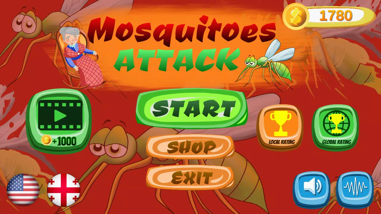 Mosquitoes Attack スクリーンショット 0