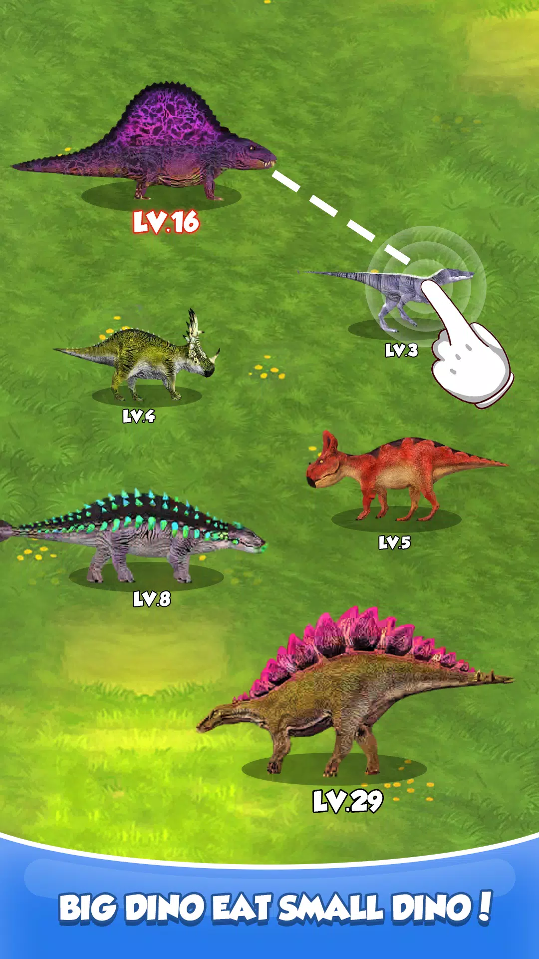 Merge Dino: Survival Monster Zrzut ekranu 1