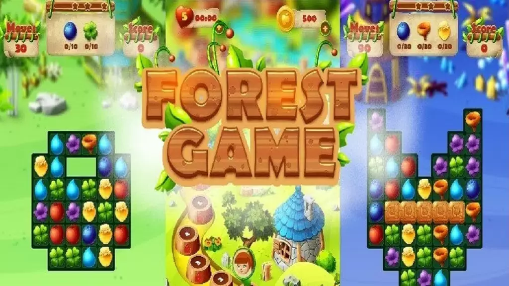 Fairy Forest - match 3 games ဖန်သားပြင်ဓာတ်ပုံ 3