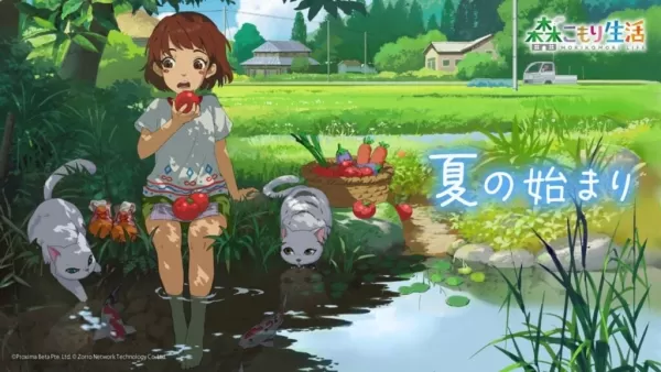 Morikomori Leben: Neue ländliche Sim mit Kunst im Ghibli-Stil