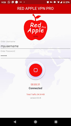 Red Apple VPN Pro 스크린샷 1