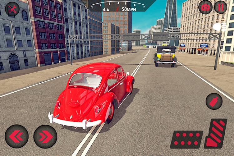 Classic Car Driving: Car Games Captura de pantalla 0