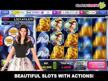 SLOTS GRAPE - Casino Games Tangkapan skrin 2