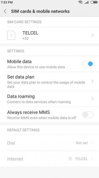 Mi Roaming स्क्रीनशॉट 1