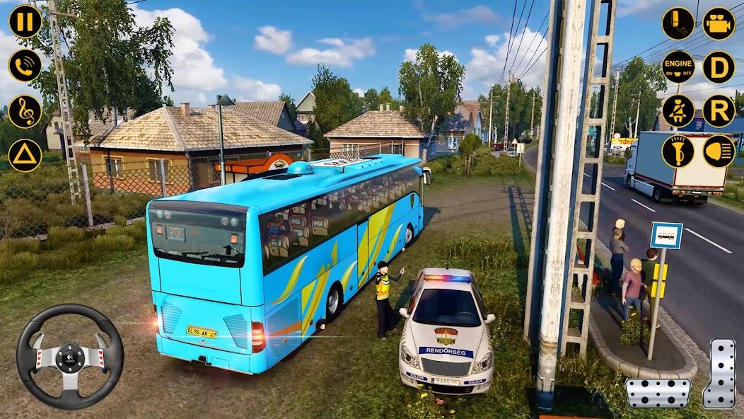 Coach Bus Simulator Games Mod Ảnh chụp màn hình 3