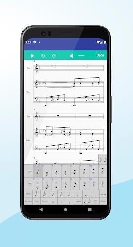 Score Creator: componer música Captura de pantalla 2