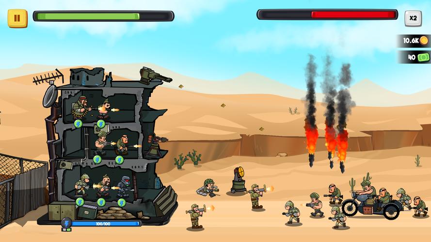 World War Army Defense: TD WW2應用截圖第2張