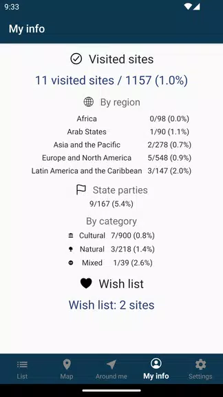 World Heritage - UNESCO List Tangkapan skrin 3