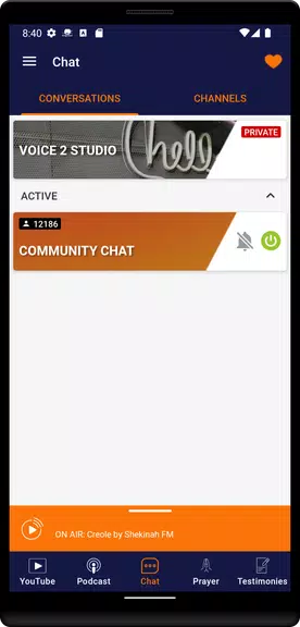 Shekinah App Schermafbeelding 1