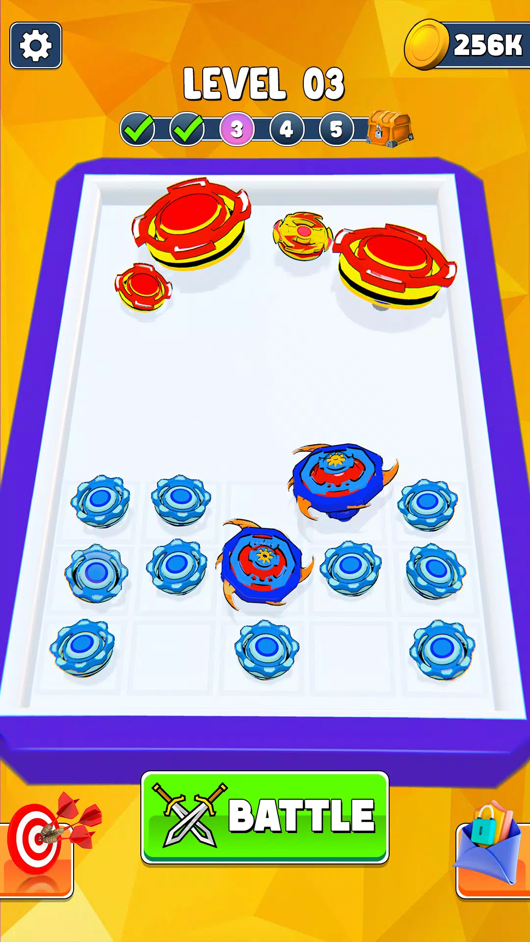 Merge & Battle Spinner Game 스크린샷 0