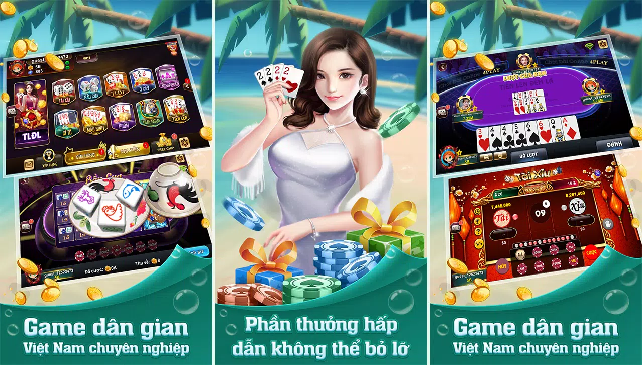 4Play - Tiến Lên Miền Nam Online Ảnh chụp màn hình 0