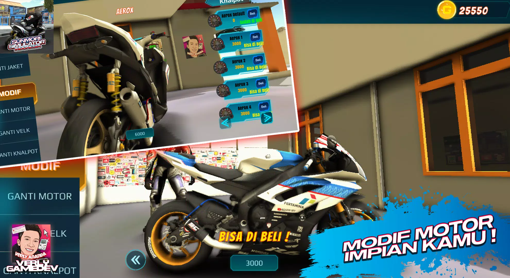 Sunmori Simulator Indonesia 3D 스크린샷 2