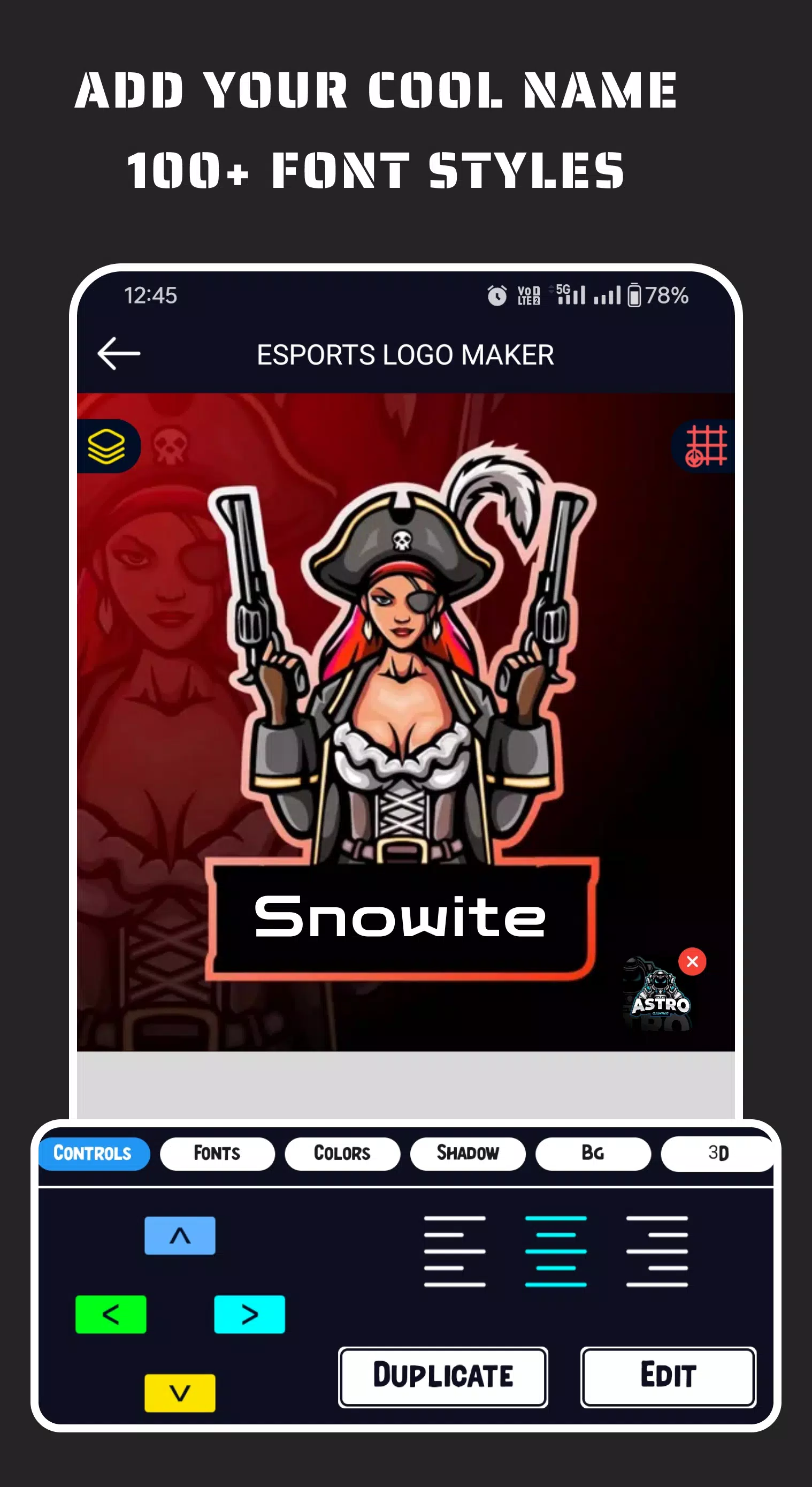 Esportify: Gaming Logo Maker Скриншот 2