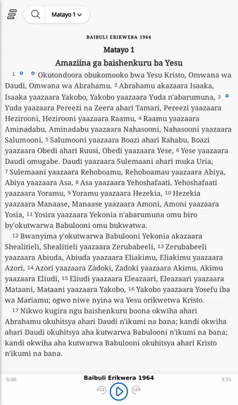 BAIBULI ERIKWERA Runyankore 스크린샷 2
