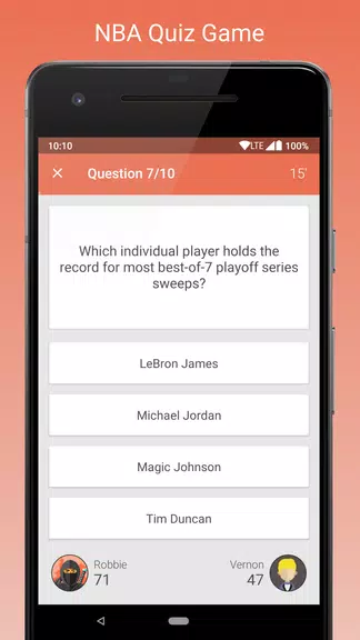 Fan Quiz for NBA Скриншот 0