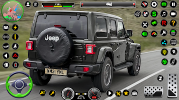 Jeep Driving Simulator offRoad Tangkapan skrin 3