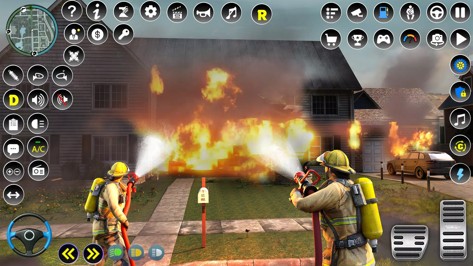 Firefighter :Fire Brigade Game Tangkapan skrin 0