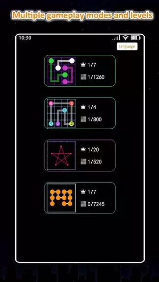 Dot Connect:match color dots ภาพหน้าจอ 0