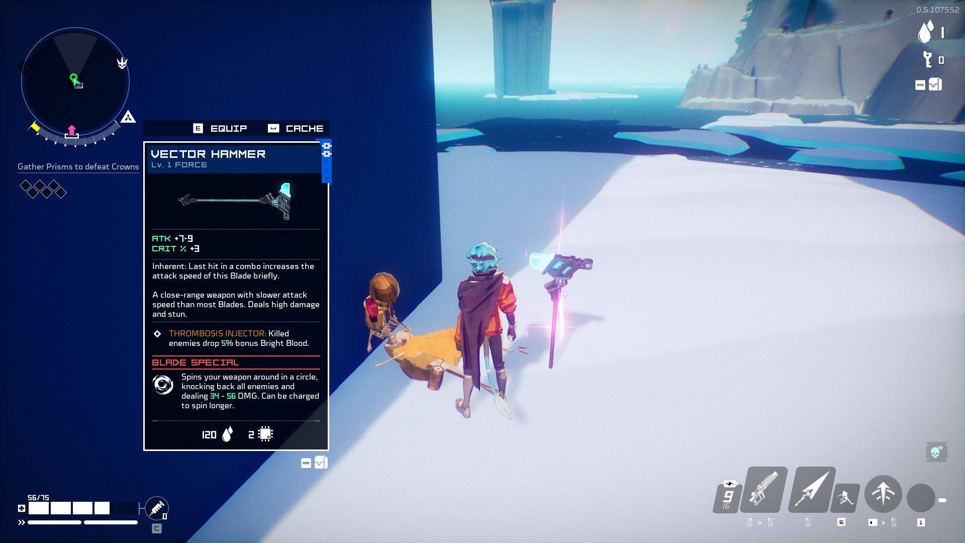 Hyper Light Breaker Weapon Upgrade