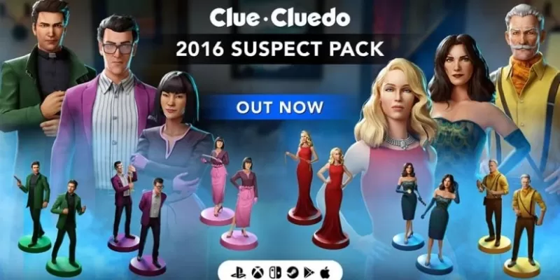 “ Cluedo Mobile揭幕2016年演员和Retro 1949 Ruleset”