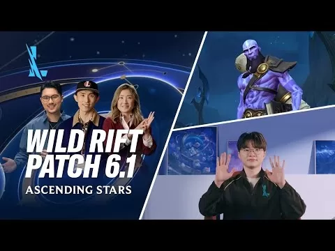 lol: ရိုင်း rift patch 6.1: တက်ကြွကြယ်များ
