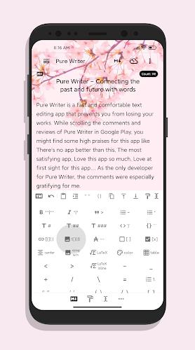 Pure Writer - Writing & Notes Screenshot 3